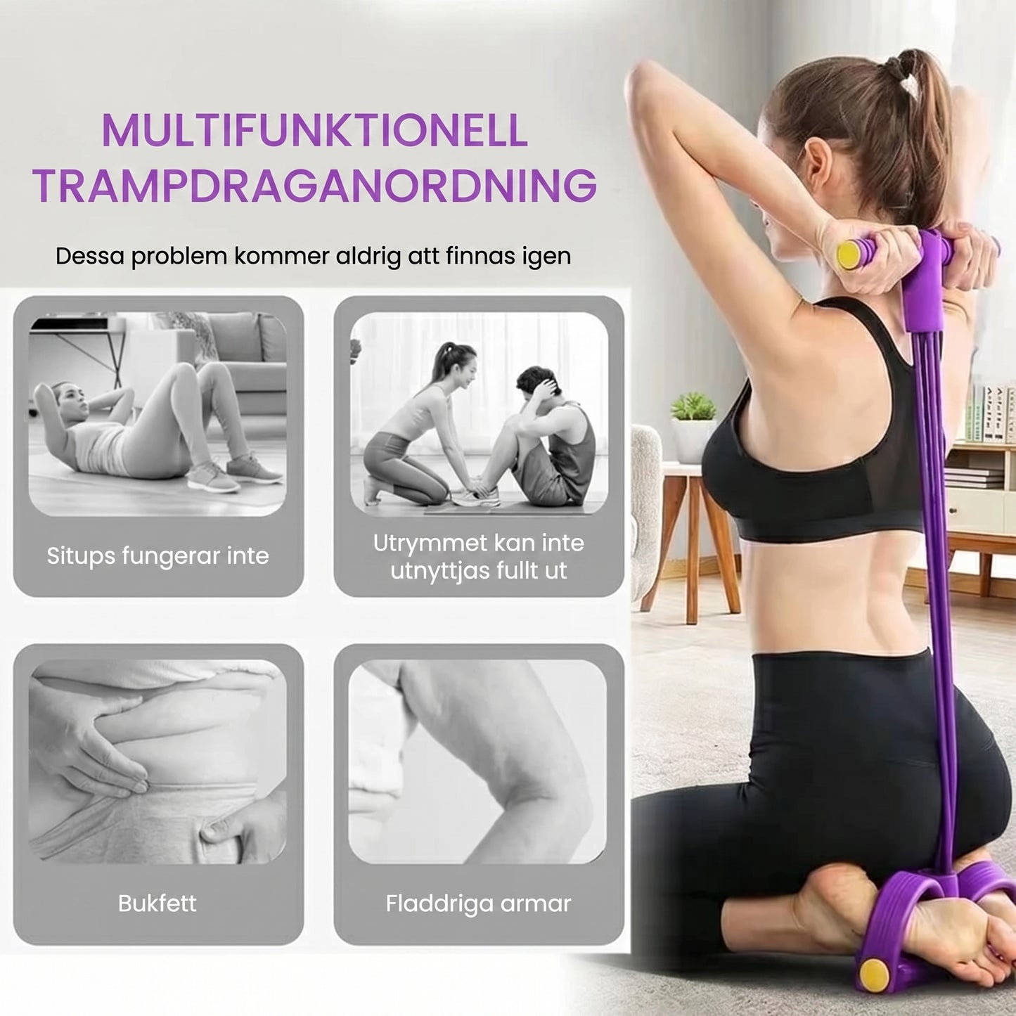 FlexTrainer Pedal 8 – Justerbar Motståndsträning